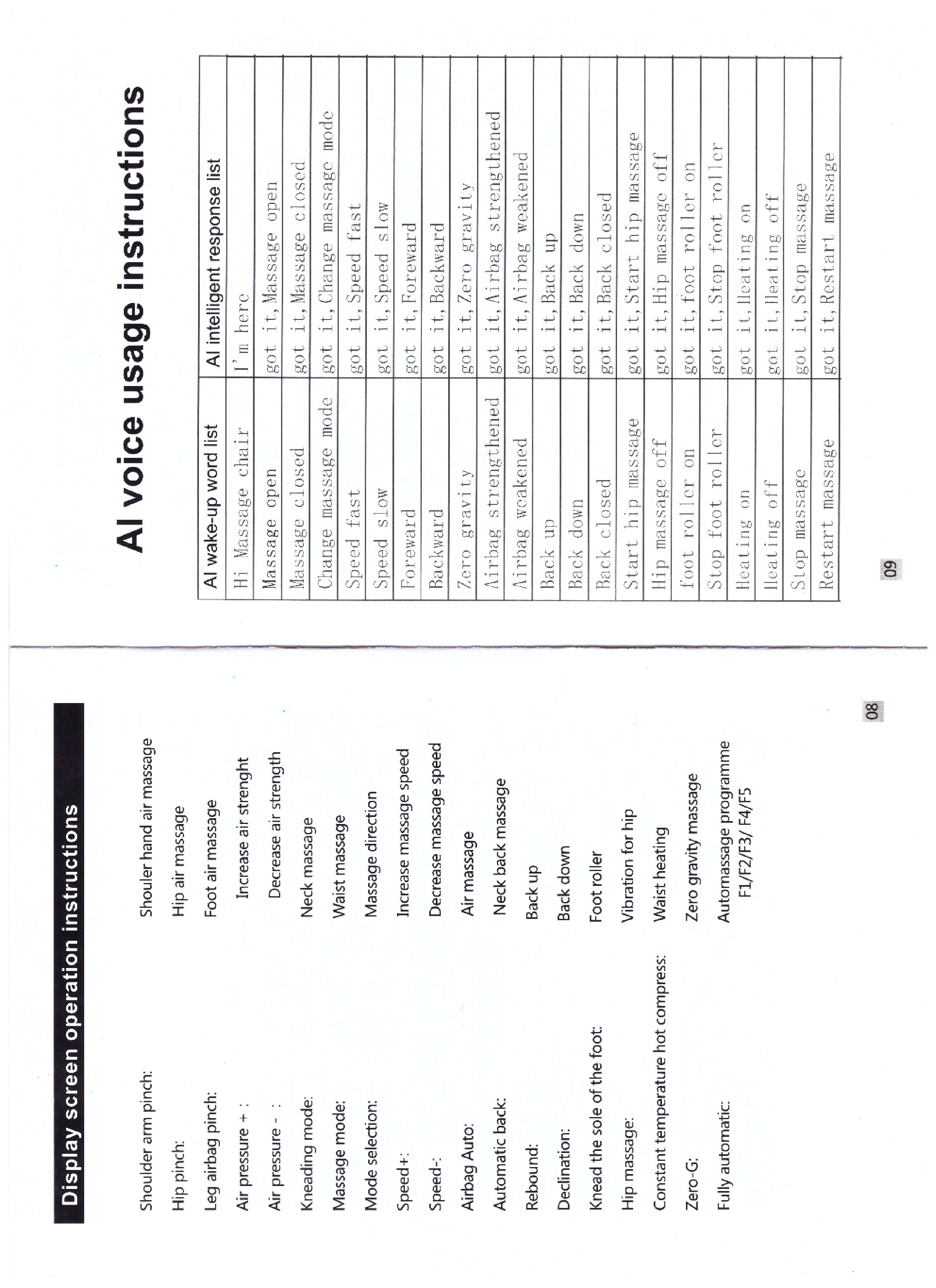 Масажен Стол Ховърдрийм Диамант Кафяво/Бяло - Image 4